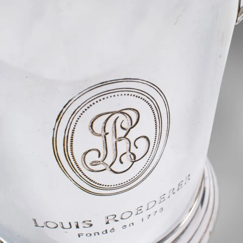 Pamono Large Vintage French Champagne Ice Bucket, 1970s> Ice Buckets & Wine Coolers