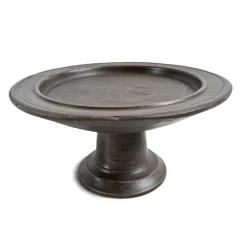 Pamono Large Vintage Java Pedestal Tray, 1970s