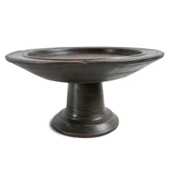 Pamono Large Vintage Java Pedestal Tray, 1970s
