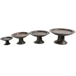 Pamono Large Vintage Java Pedestal Tray, 1970s