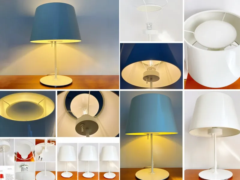 Pamono Large Vintage Kulla Table Lamp by Christina Halskov & Hanne Dalsgaard for Ikea, 1990s> Table Lamps