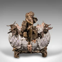 Pamono Large Vintage Neoclassical Ceramic Serving Dish, 1980s