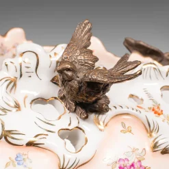 Pamono Large Vintage Neoclassical Ceramic Serving Dish, 1980s