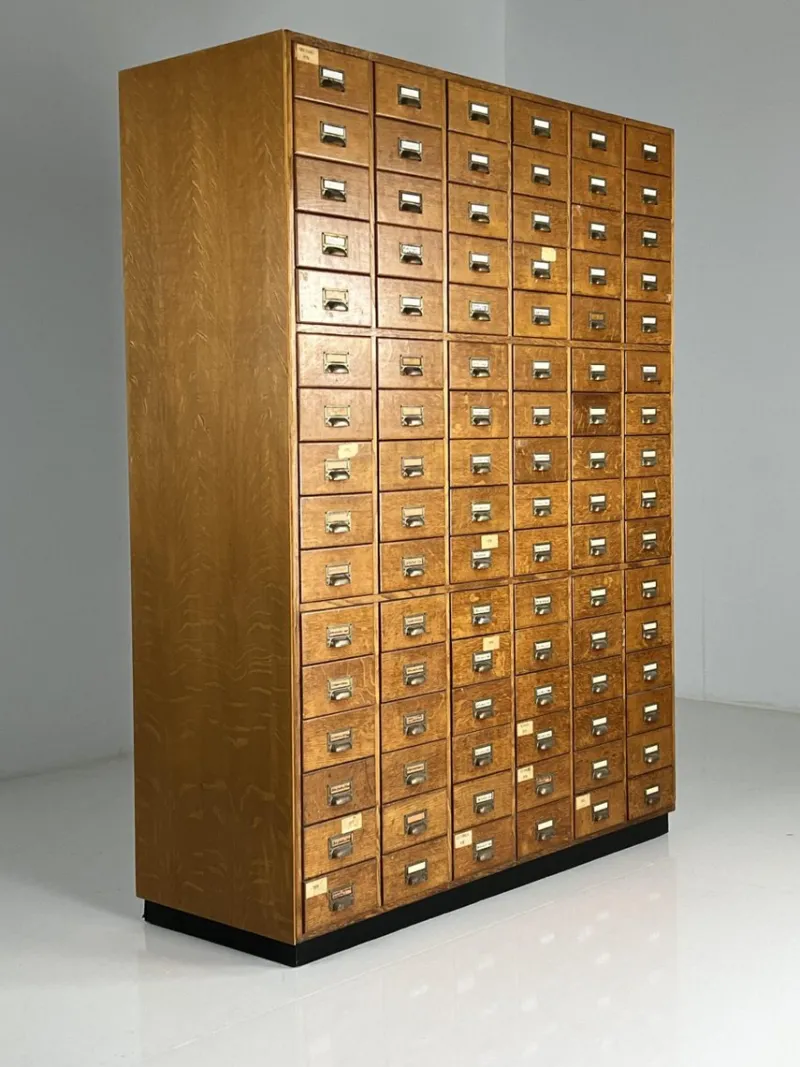 Pamono Large Vintage Pharmacy Chest of Drawers, 1960s> Dressers, Commodes & Chests