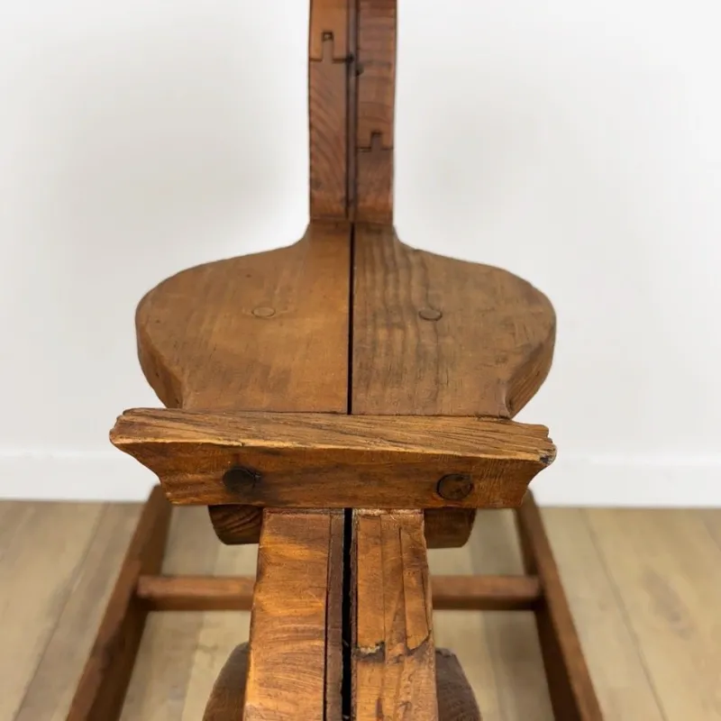 Hot Pamono Large Vintage Pine Rocking Horse, 1970s