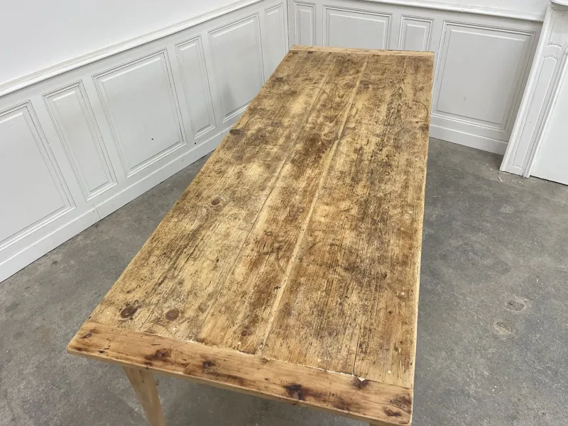 Pamono Large Vintage Pine Table, 1940s> Dining Tables & Sets