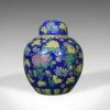 Pamono Large Vintage Polychrome Ceramic Ginger Jar> Bottles, Carafes & Jugs