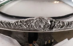Sale Pamono Large Vintage Silver Plated Punch Bowl