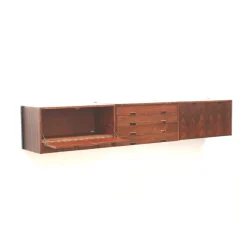 Pamono Large Vintage Wall Sideboard System, 1960s><noscript><img width=