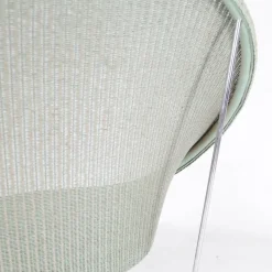 Pamono Large Vintage Wicker and Chrome Chair, 1970s><noscript><img width=