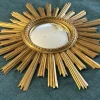 Best Pamono Large Vintage Witch's Eye Sun Mirror, 1960s