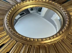 Best Pamono Large Vintage Witch's Eye Sun Mirror, 1960s