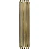 Pamono Large Wall Light In Brass With Brushed Nickel Finish