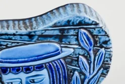 Clearance Pamono Large Wall Relief in Glazed Ceramic by Gunnar Nylund for Rörstrand