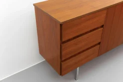 Sale Pamono Large Walnut Sideboard, 1960s