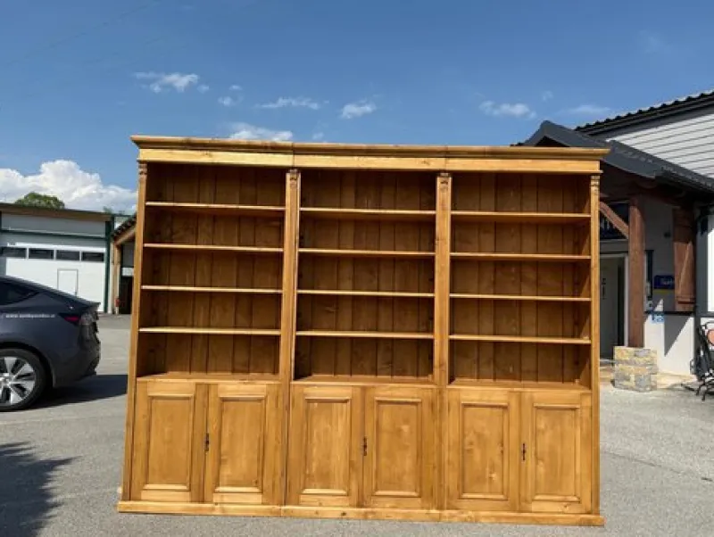 Pamono Large Wilhelminian Farmhouse Bookshelf> Shelves & Wall Units