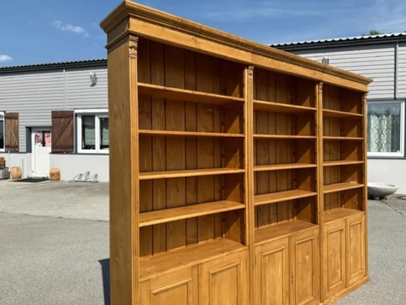 Pamono Large Wilhelminian Farmhouse Bookshelf> Shelves & Wall Units