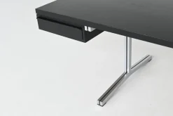Outlet Pamono Large Writing Desk in Black by Theo Tempelman for AP Originals, Netherlands, 1960s