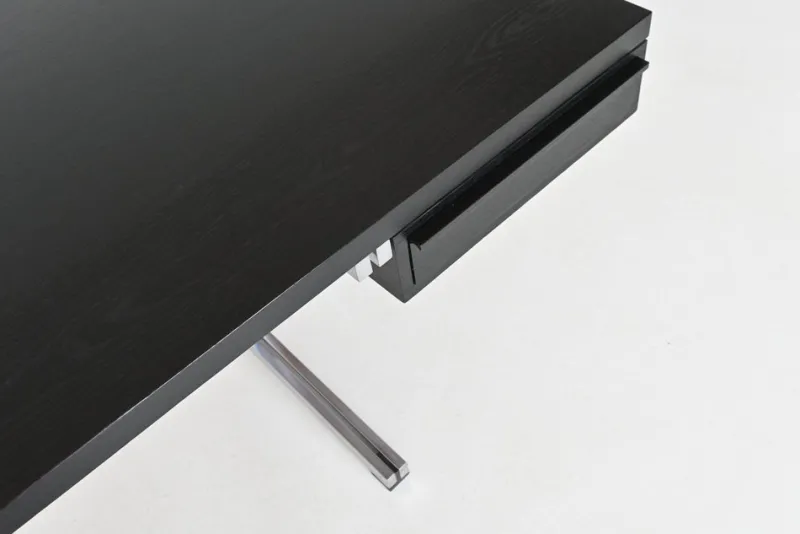 Outlet Pamono Large Writing Desk in Black by Theo Tempelman for AP Originals, Netherlands, 1960s
