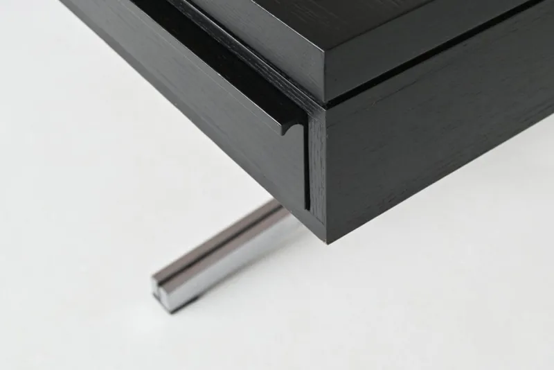Outlet Pamono Large Writing Desk in Black by Theo Tempelman for AP Originals, Netherlands, 1960s