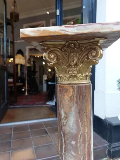 Best Pamono Late Onyx Torchere Columns, Set of 2