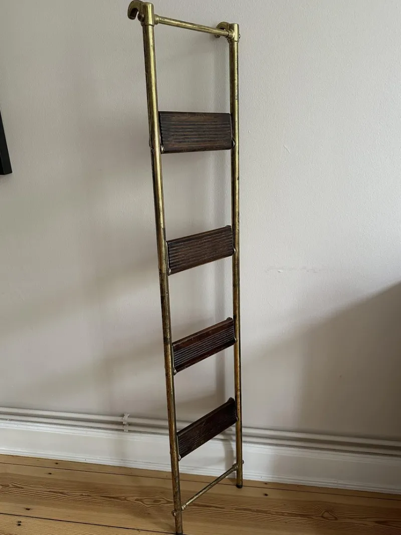 Pamono Late 19th Century Brass Ships Ladder, 1890s> Architectural Elements