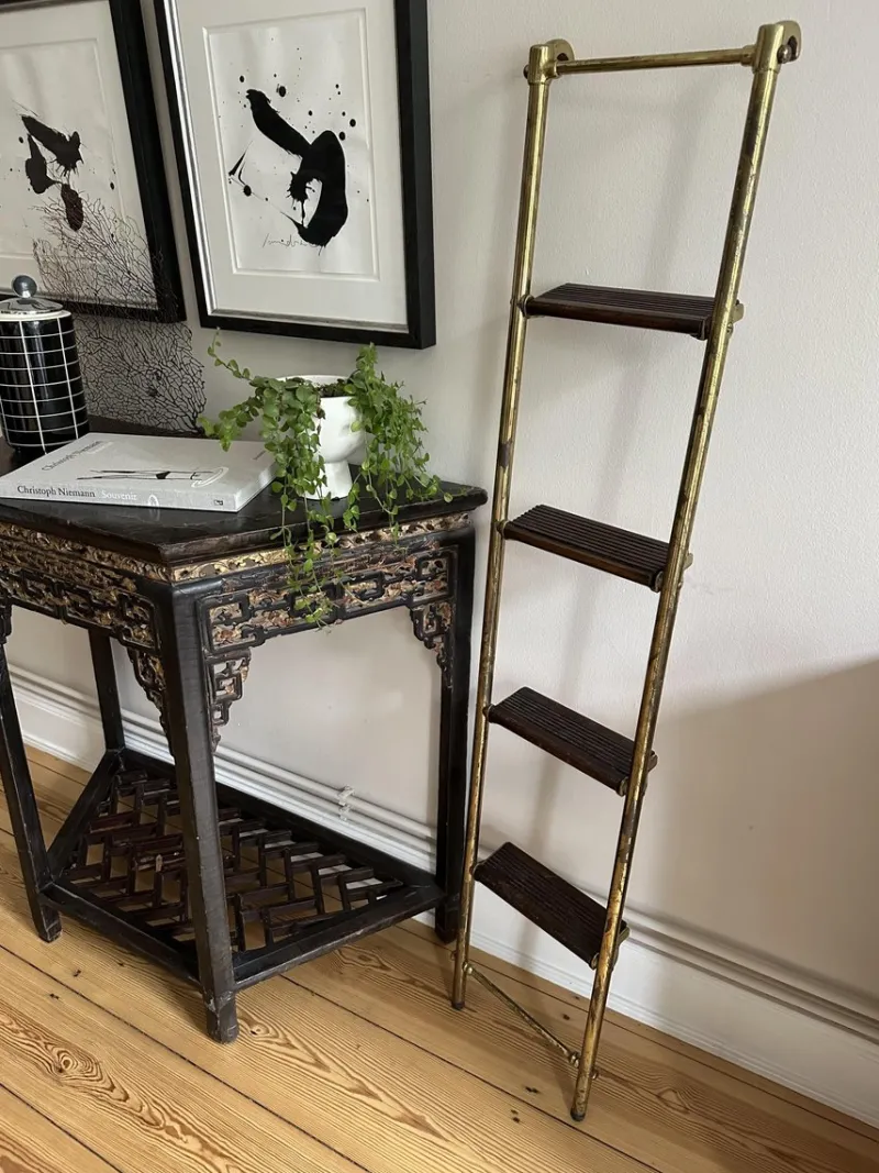 Pamono Late 19th Century Brass Ships Ladder, 1890s> Architectural Elements