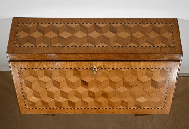 Pamono Late 19th Century Directoire Style Oak Secretaire> Secretaires