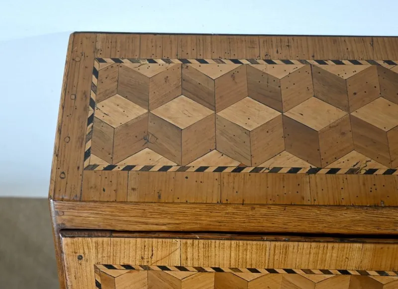 Pamono Late 19th Century Directoire Style Oak Secretaire> Secretaires