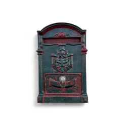 Outlet Pamono Late 19th Century French Cast Iron Post Office Mailbox , 1890s