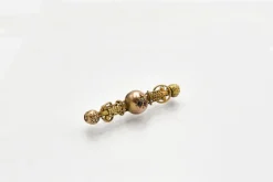 Clearance Pamono Late 19th Century Gold Brooch with Diamond, Ruby and Sapphire