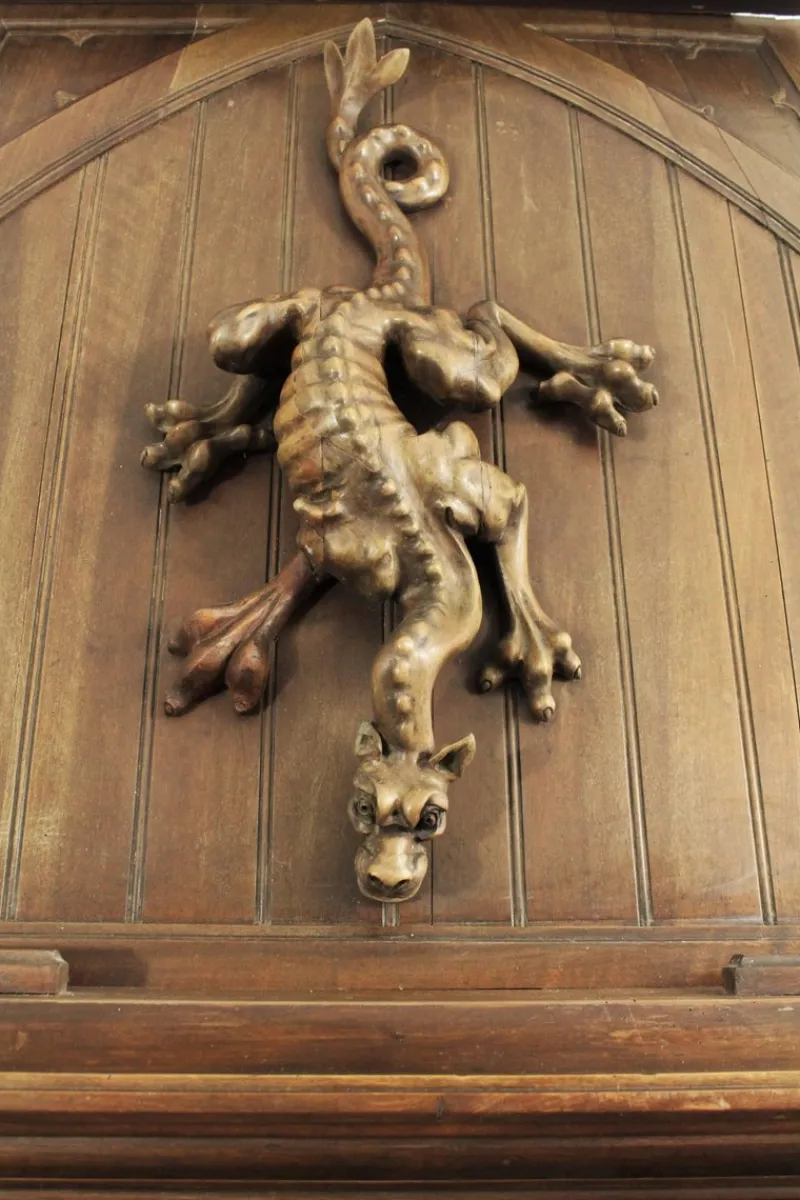 Pamono Late 19th Century Gothic Revival Fireplace> Fireplaces And Mantels