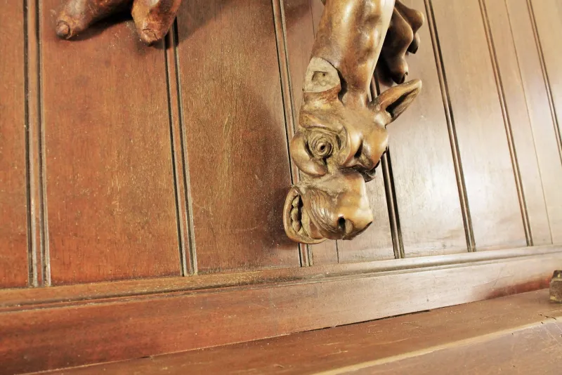 Pamono Late 19th Century Gothic Revival Fireplace> Fireplaces And Mantels