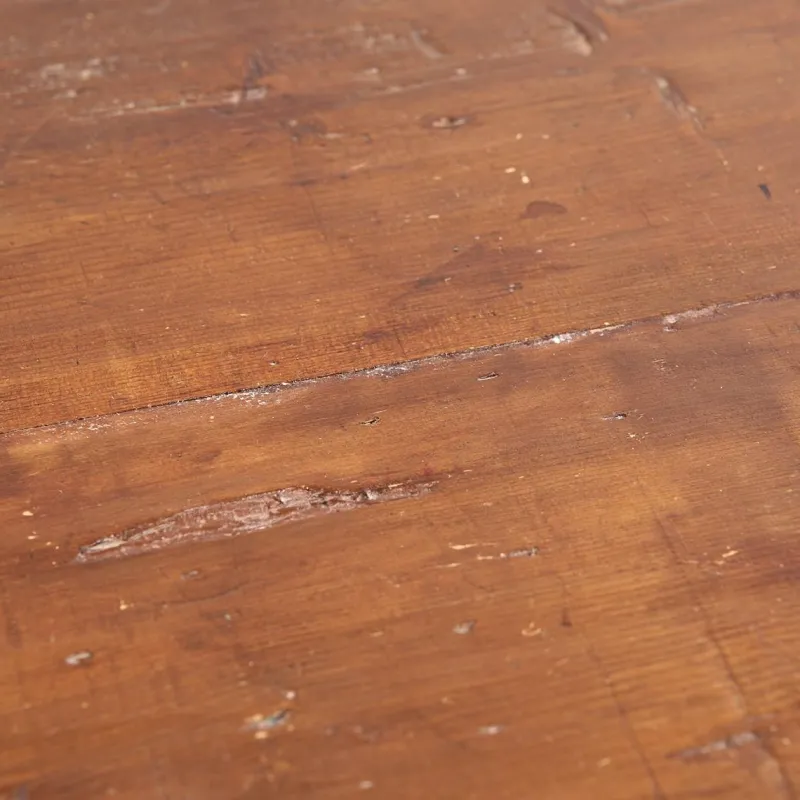 Pamono Late 19th Century Rustic Wooden Kitchen Table in Original Patina> Dining Tables & Sets