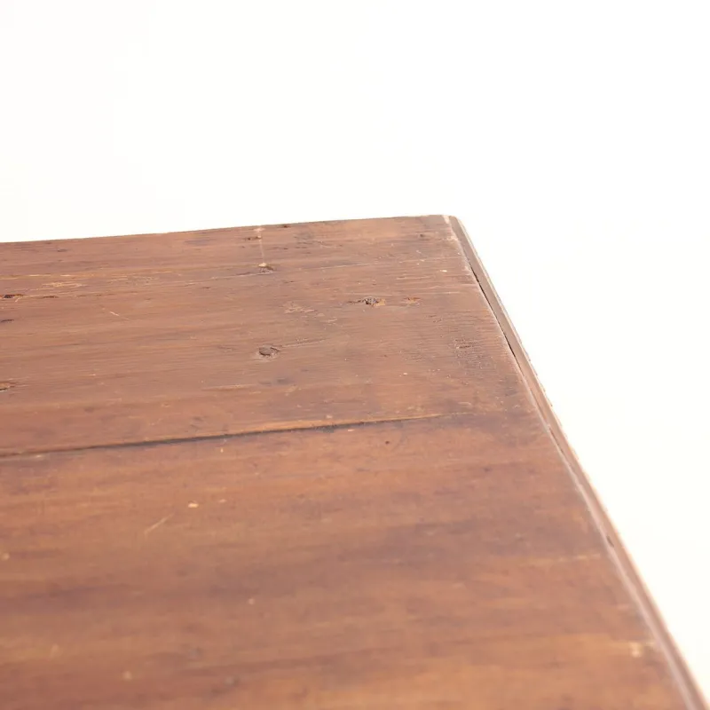 Pamono Late 19th Century Rustic Wooden Kitchen Table in Original Patina> Dining Tables & Sets