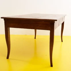 Pamono Late 19th Century Rustic Wooden Kitchen Table in Original Patina><noscript><img width=