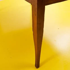 Pamono Late 19th Century Rustic Wooden Kitchen Table in Original Patina><noscript><img width=
