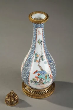 Pamono Late 19th-Century Porcelain Perfume Bottle from Samson, Paris><noscript><img width=