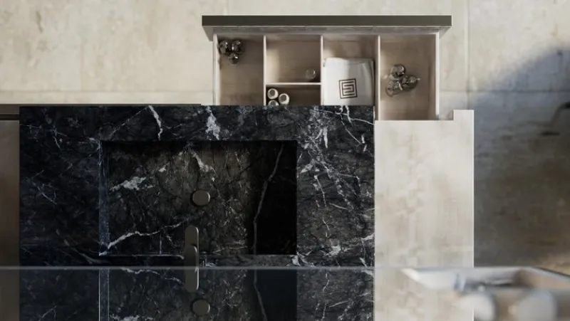 Pamono L'Aure TB Cabinet by Estro Collezioni> Storage