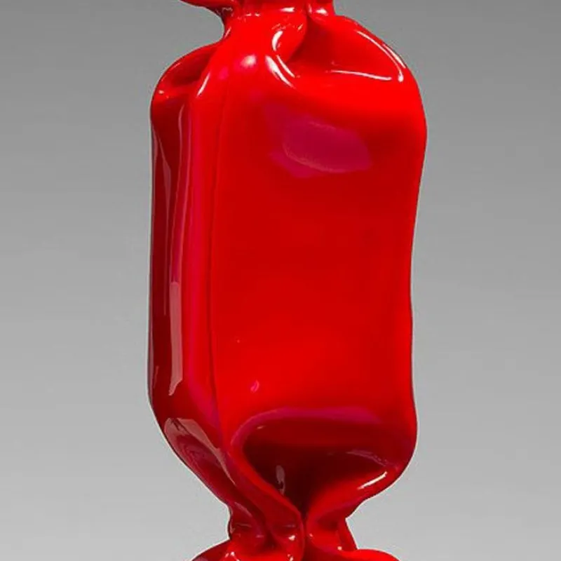 Pamono Laurence Jenkell, Wrapping Bonbon Red, Sculpture Model A, Acrylic Glass> Sculpture