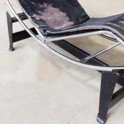 Pamono LC 4 Chaise Longue by Le Corbusier for Cassina, 1960s><noscript><img width=