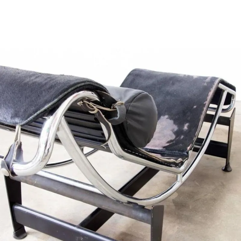 Pamono LC 4 Chaise Longue by Le Corbusier for Cassina, 1960s> Daybeds & Chaises Lounges