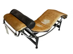 Pamono Lc4 Chaise Longue by Le Corbusier for Cassina, 1970s><noscript><img width=