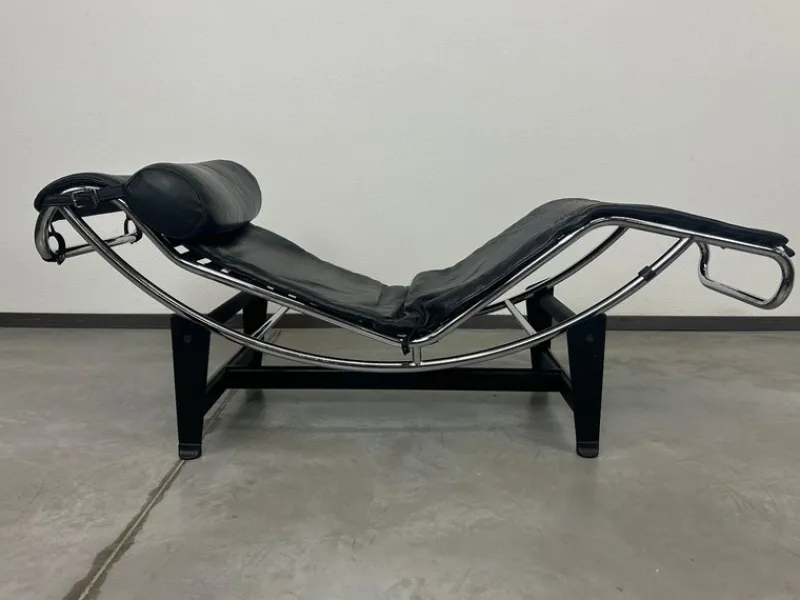 Clearance Pamono LC4 Chaise Lounge by Le Corbusier for Casina, 1980s