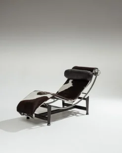 Pamono LC4 Pony Chaise Longue from Le Corbusier, 1960s><noscript><img width=