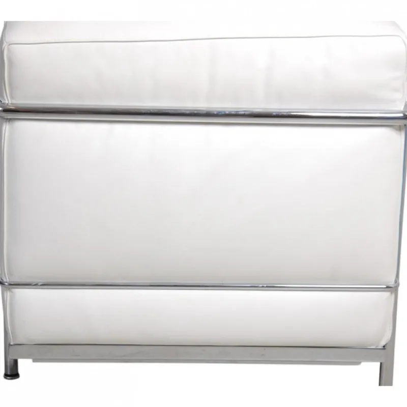 Pamono LC2 2-Seater Sofa in White Leather by Le Corbusier> Couches & Sofas