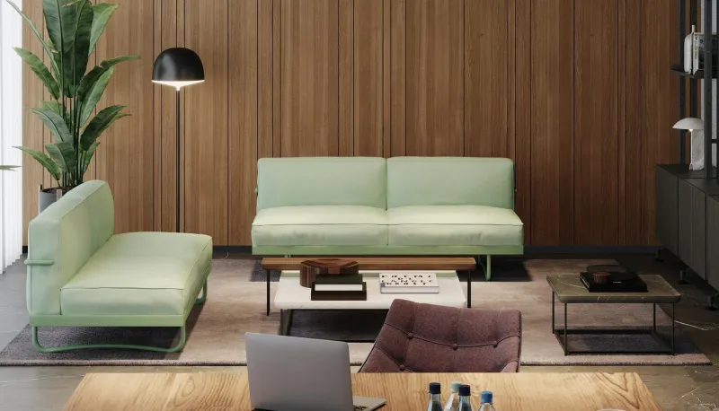 Pamono LC5 Sofa by Le Corbusier for Cassina> Seating