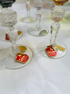 Best Pamono Lead Crystal Glasses from Nachtmann, 1960s, Set of 16