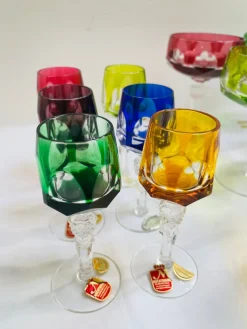 Best Pamono Lead Crystal Glasses from Nachtmann, 1960s, Set of 16
