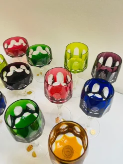 Best Pamono Lead Crystal Glasses from Nachtmann, 1960s, Set of 16